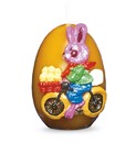 Model - jajce z zajčkom na kolesu