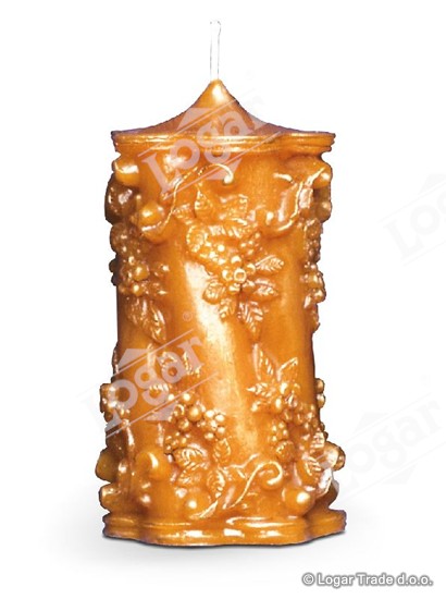 Model - sveča z okraski - 1866