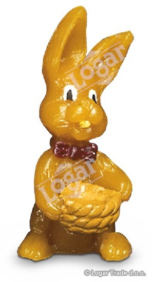 Model - zajček s košaro - 1898