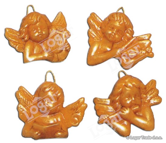 Model - obeski 4 angelčki večji - 1942