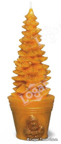 Model - smreka v loncu večja - 1950