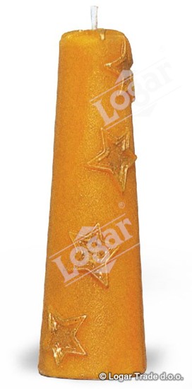 Model - sveča z zvezdami - 1974