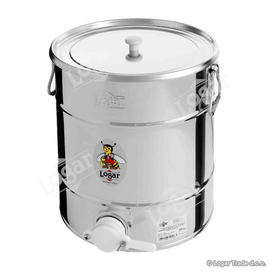 Posoda za med 35 kg, PVC pipa - 2008