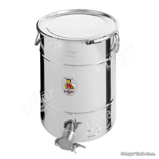 Posoda za med 50 kg hermetična z obročem - 2115