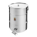 Posoda za med 100 kg, nerjaveča pipa