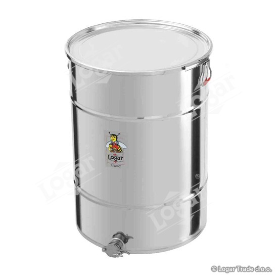 Posoda za med 200 kg hermetična, nerjaveča pipa 6/4'' - 2228