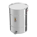 Posoda za med 200 kg hermetična, nerjaveča pipa 6/4''