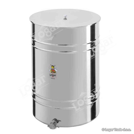 Posoda za med 750 kg - nerjaveča pipa 6/4'' - 2233