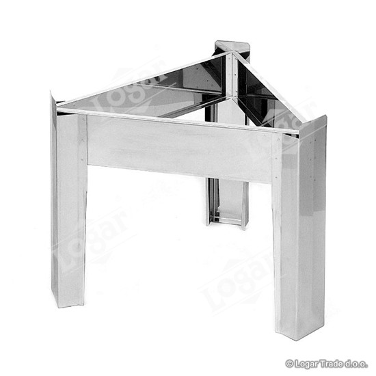 Stojalo za posodo fi 47 cm, nerjaveče - 2403