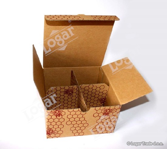 Kartonska nosilka za med 4/210 g - 3032