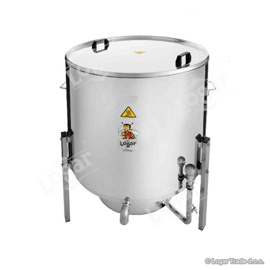 Kuhalnik voščin parni fi 63 cm - 2,5 kW z izolacijo - 3305