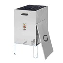 Kuhalnik voščin/korito za razkuževanje na plin, nerjaveč