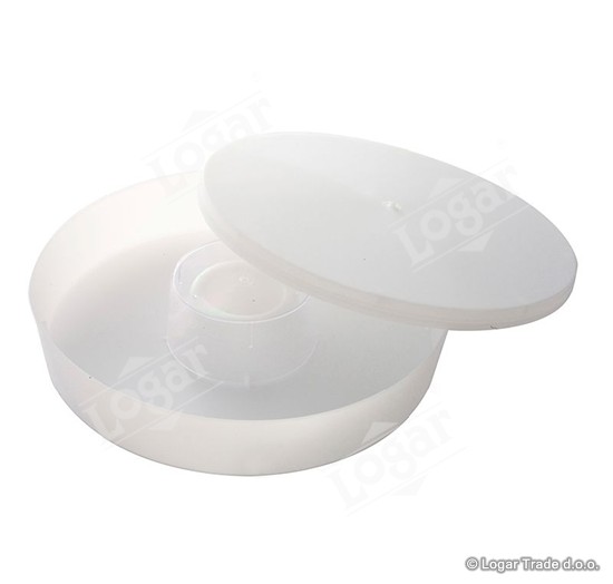 Pitalnik okrogli 2 l PVC za nakladne panje - 3801