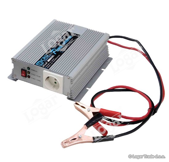 Pretvornik 12V DC-230V AC, 600W - 4627