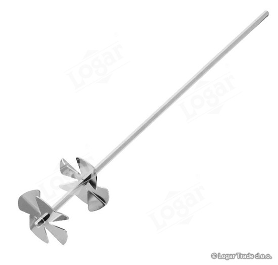 Mešalna palica fi 10, L=60 cm, nerjaveča - 4702