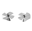 Mešalni par fi 10 cm, nerjaveč