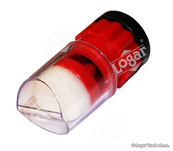 Označevalna cev z rdečim batkom in vijakom - 5228