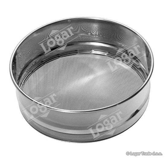 Cedilo za med enojno, grobo, o 39,5 cm, nerjaveče - 7039