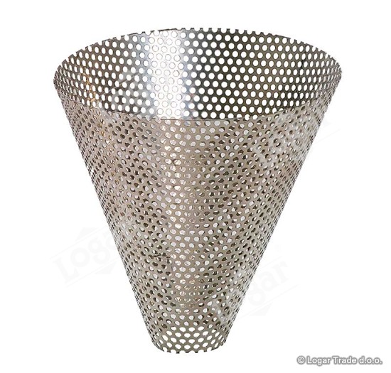 Stožčasti vložek za konični filter fi 32 cm, nerjaveč - 7220