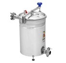 Filter hermetični za priklop v cevni sistem, nerjaveč