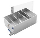 Korito čistilno s 6 prekati  87x55x35 cm, nerjaveče