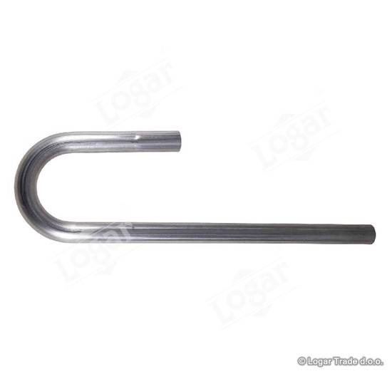 Cevni lok za držanje gib. cevi fi 40, nerjaveč - 7331