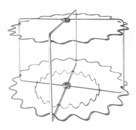 Koš za točilo 20/8 radialni, D63, nerjaveč