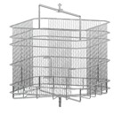 Koš za točilo 4S brez osi, 37x41 cm, D63, nerjaveč