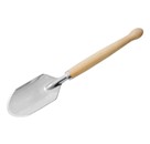 Lopatica za med z lesenim ročajem, nerjaveča