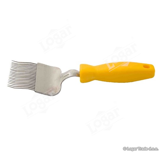 Vilice za odkrivanje satja - nerjaveče, PVC ročaj - 8005