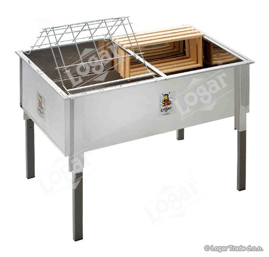 Korito za odkrivanje 100 cm, ležeče, nerjaveče - 8020