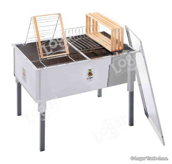 Korito za odkrivanje 100 cm AŽ, s pokrovom,nerjaveče - 8021