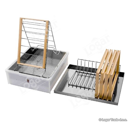 Posoda za odkrivanje z AŽ lojtricami in odlaganjem - 8026