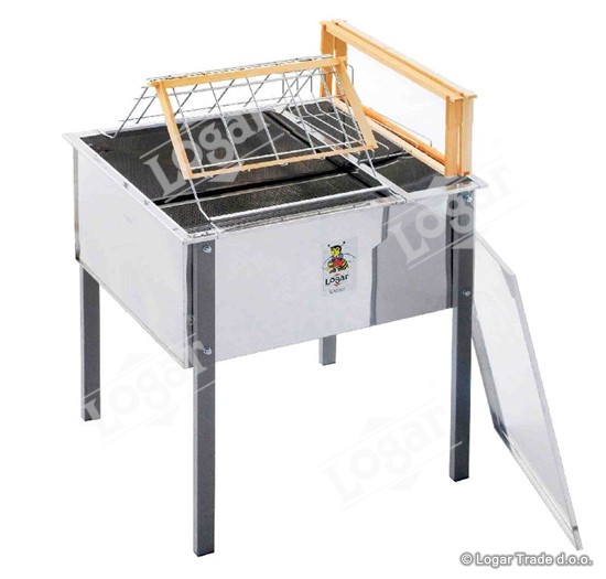 Korito za odkrivanje 70 cm, s pokrovom,nerjaveče - 8038