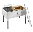 Korito za odkrivanje 100 cm, s pokrovom, nerjaveče