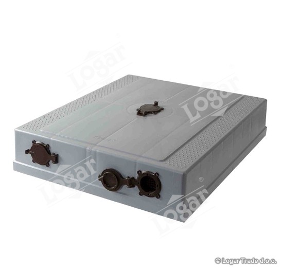 Pokrov za LR panj z izolacijo in odprtino za hranjenje-PVC - 8082