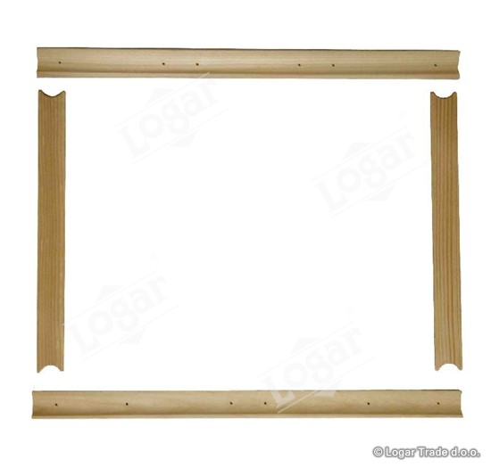 Satnik AŽ - nesestavljen, 6x vrtan - 8121