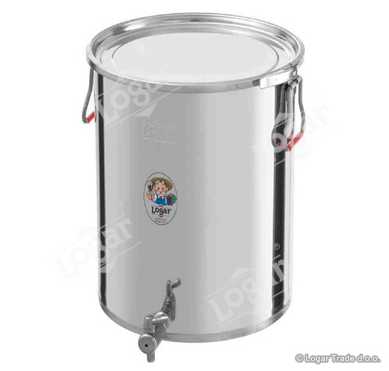 Posoda za olje/žganje 35 l, nerjaveča - 9035