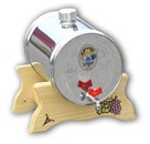 Posoda za vino 8 l ležeča, nerjaveča