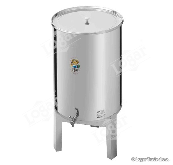 Posoda za vino 100 l, nerjaveča - 9100