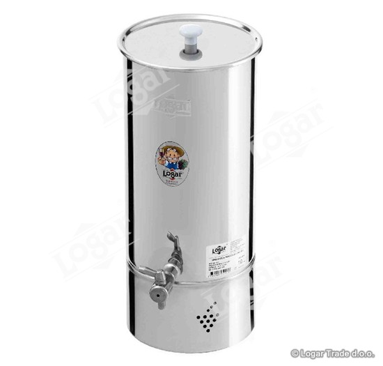 Posoda za vino 10 l, nerjaveča - 910