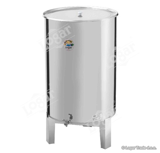 Posoda za vino 380 l, nerjaveča - 9380