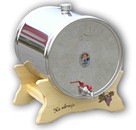 Posoda za vino 50 l ležeča, nerjaveča